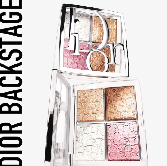 100% Authentic DIOR Backstage Glow Maximizer Face Palette, 4