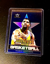 Magic Johnson Refractor 2018 Leaf Valiant Blu...