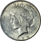 1925-S Peace Dollar ANACS MS63 Nice Eye Appeal Nice Strike