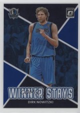 2022 Panini Donruss Optic Winner Stays Blue Prizm 34/85 Dirk Nowitzki #7 HOF 0hl