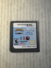 Hasbro Battleship Connect Four Sorry Trouble Nintendo DS Cart Only Authentic USA