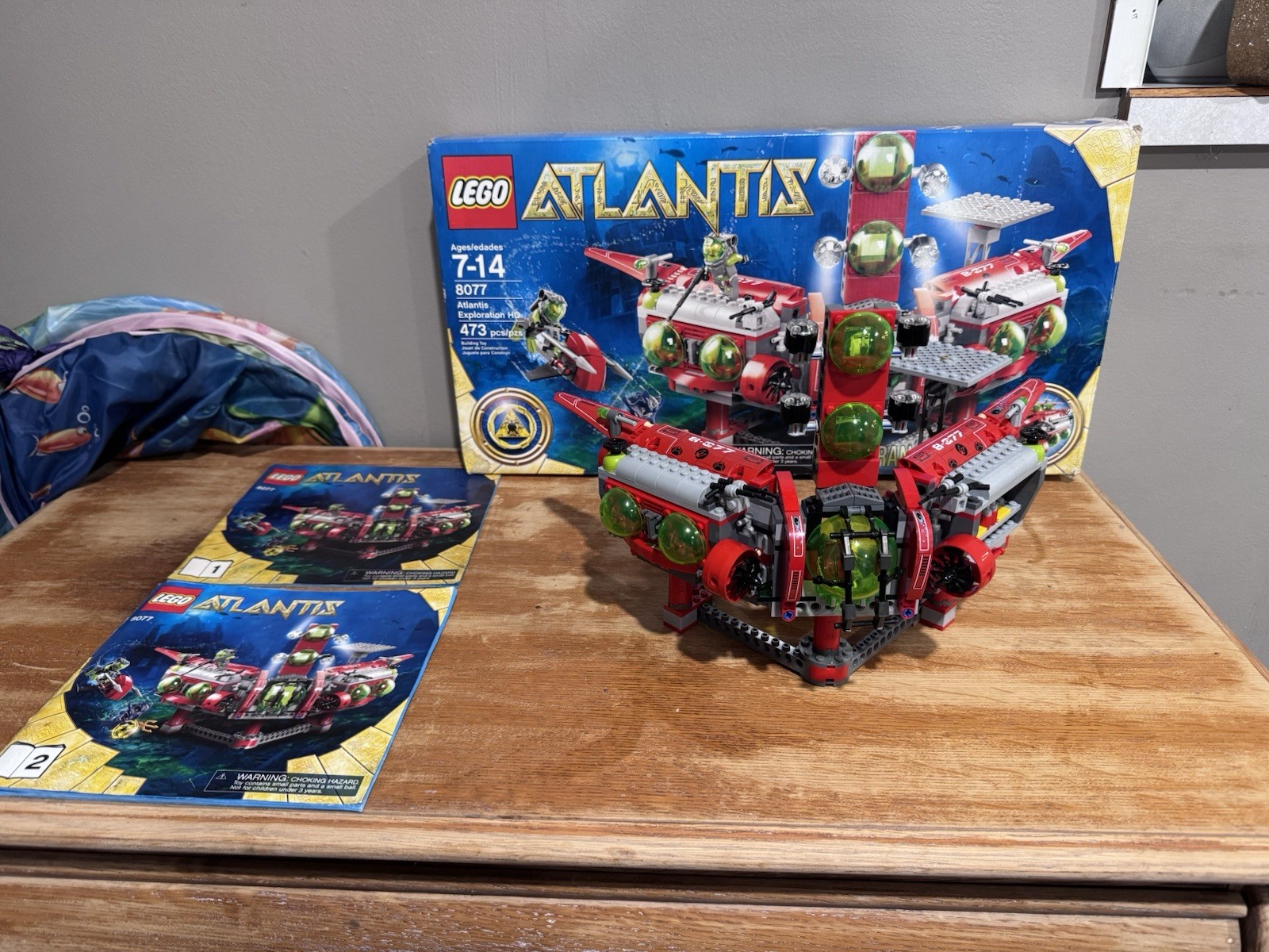 LEGO Atlantis 8077 Atlantis 100%Complete Set w/ Instructions & Box | eBay