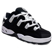 Image of OSIRIS SHOES D3 OG BLACK WHITE BLACK TRAINERS (UK 8 EUR 42)