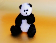 Ty Panda Bear Plush Toy 9" With Jointed Arms  Legs