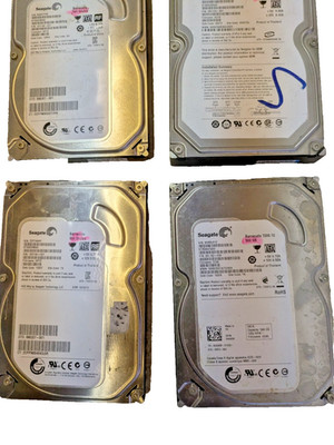 500 GB SATA 3.5'' Seagate HDD Hard Drives tested  2nd drive $1 ship
