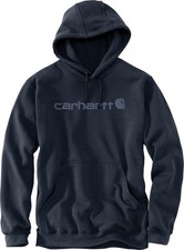 Carhartt Signature Logo Sweatshirt Hoodie Pul...