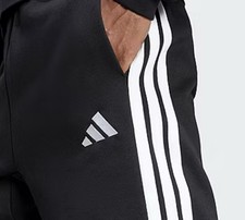 Adidas men Essentials 3-Stripes Fleece Shorts, size XL, M 3S FL SHO, MSRP 40.