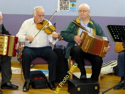 Foto 6x4 traditionelle Musikspieler, Killeenan Drumshanbo\/H7378 abgebildet c2016