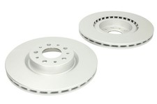 Disque de frein ensemble 2 pces. Avant Gauche - Droite pour FIAT BRAVO II