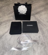 Empty Chanel Jewellery box with pouch, Ribbon and Gift bag