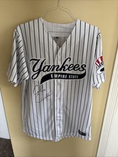 Rare Colin Curtis game used Scranton Wilkes-Barre Yankees jersey Read, Signed