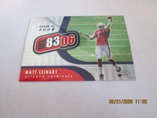 MATT LEINART CARDINALS 2006 TOPPS CHROME CLASS OF 2006 NFL8306 ROOKIE CARD #NFL6