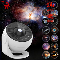 Sternenhimmel Projektor Galaxy 13 Planeten-Discs 360° Drehbar FüR Kinderzimmer