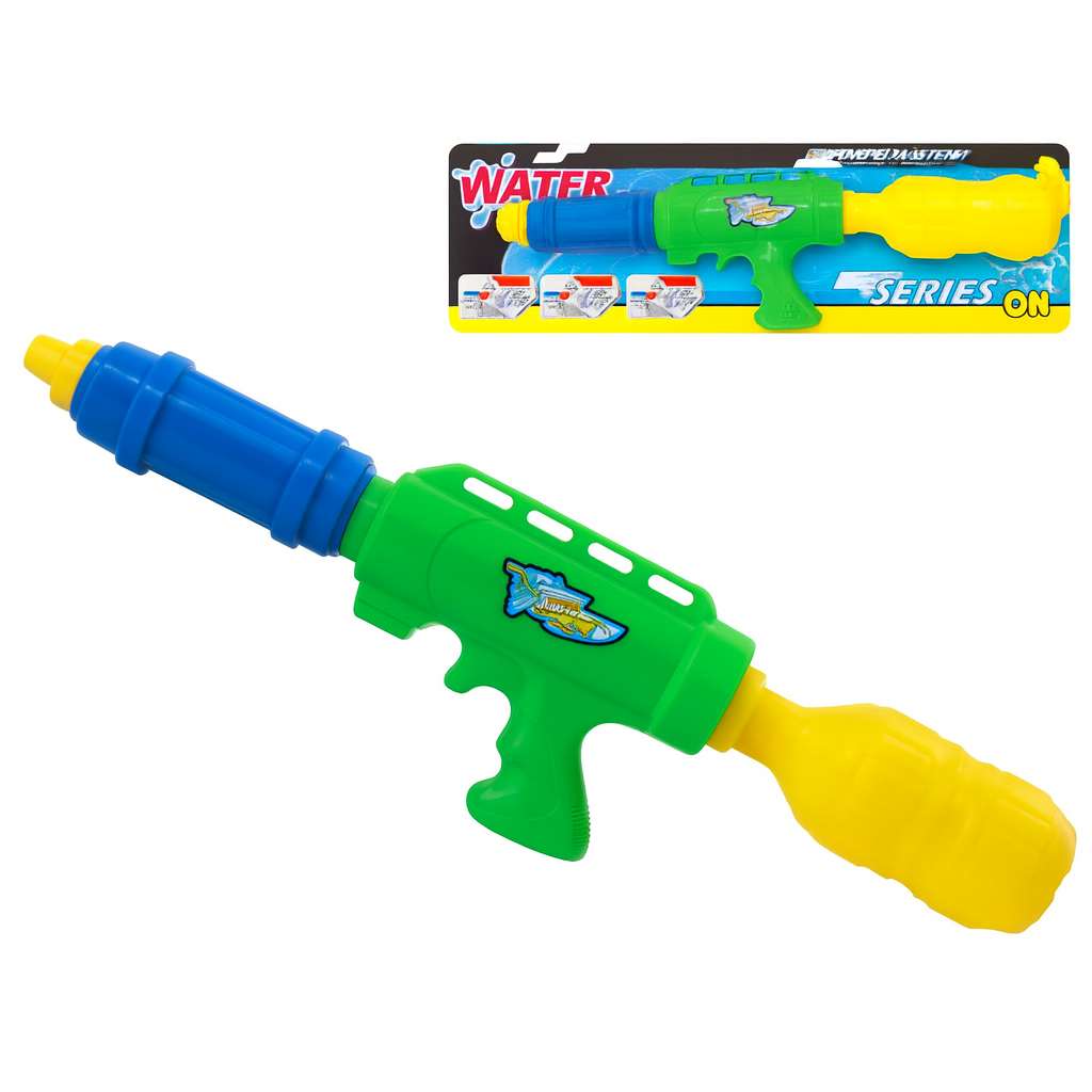 Kids Water Gun Toy – Colourful Plastic Soaker Blaster for Outdoor Summer Fun