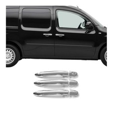 Chrom Türgriff Blende für Mercedes Citan 2012-2021 3-Tür Edelstahl 6tlg Chrom Türgriff Blende für Mercedes Citan 2012-2021 3-Tür Edelstahl 6tlg