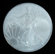 2010 American Eagle Liberty 1 oz .999 Fine Silver Bullion Coin In Capsule