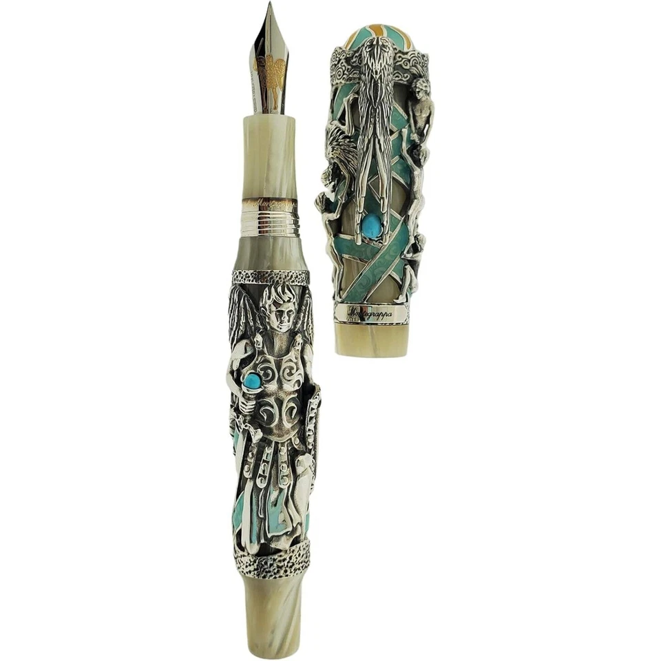 Montegrappa 钢笔 My Guardian Angel 18K 黄金 精细笔尖 ISCUA2SW — 第 2/4 张图片