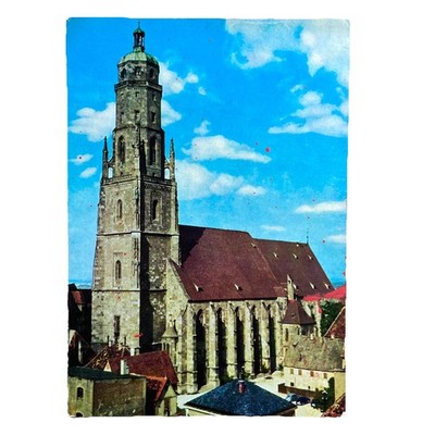 Postkarte AK Nördlingen St. Georgskirche Ungelaufen
