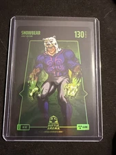 Bo Jackson Battle Arena SNOWBEAR PETE ALONSO Glow Battlefoil #BF92