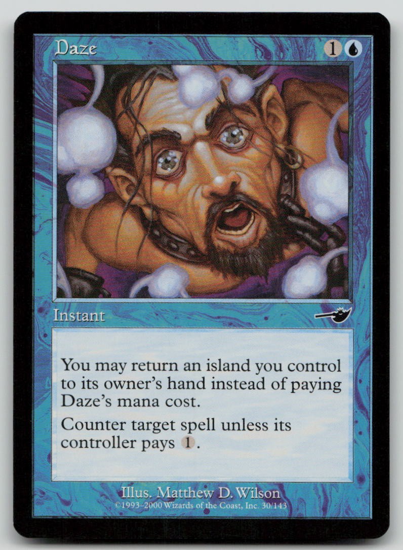 Daze [Nemesis - 30] Near Mint Common Magic