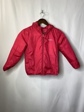 Girls Eddie Bauer Reversible Duck Down Jacket Coat Size Small Winter Reversible