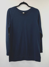 OLD NAVY WOMENS DARK AQUA SMALL TUNIC SWEATSHIRT