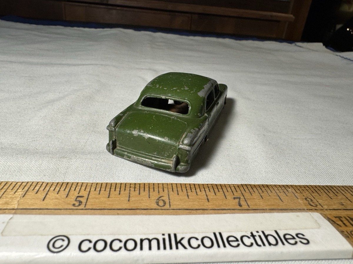 Vintage 1950's Dinky Toys Ford Sedan Staff Car Army Toy