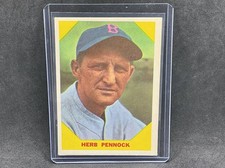 1960 Fleer Baseball Greats - Herb Pennock #35