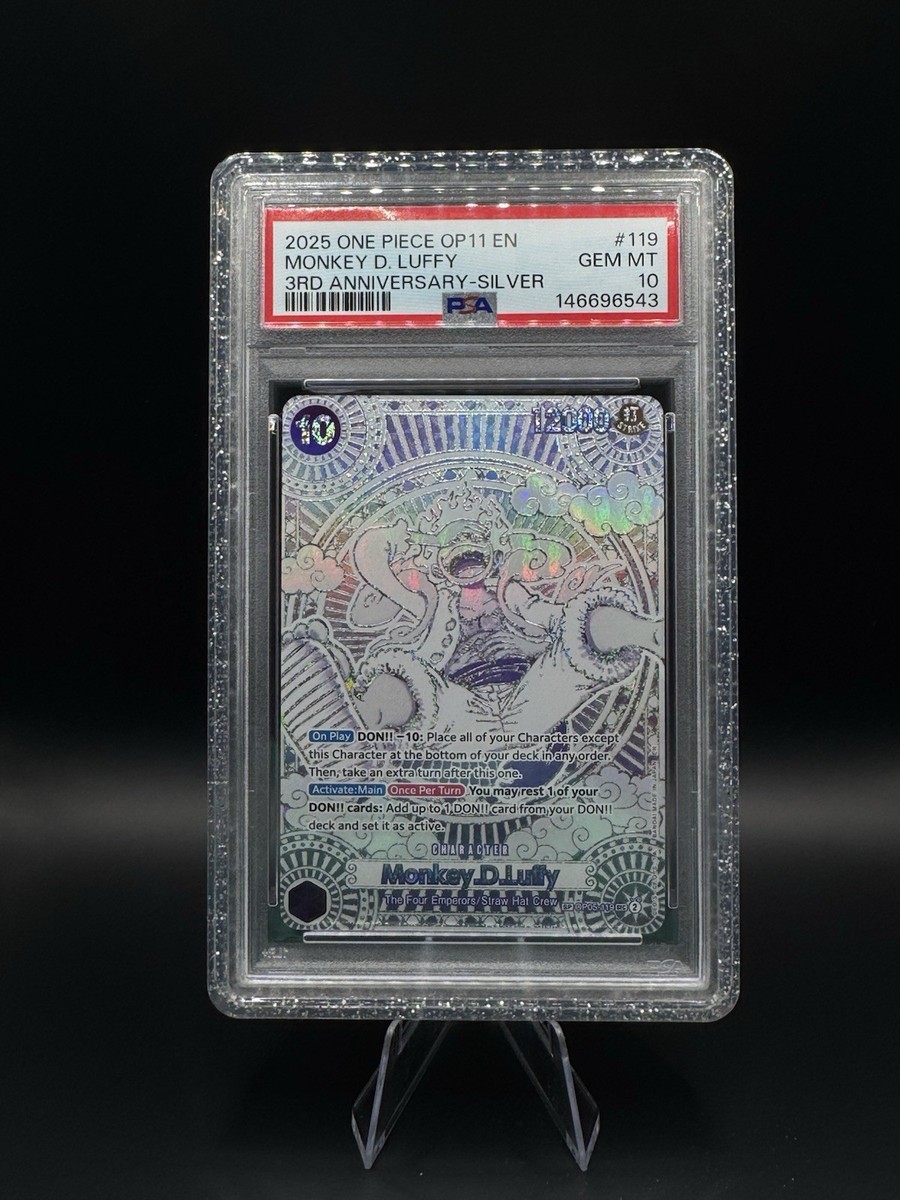Monkey.D.Luffy (119) (SP) OP05-119 A Fist of Divine Speed Foil for