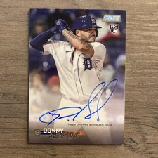2023 Topps Stadium Club Auto Donny Sands #SCBA-DSS Rookie Auto RC
