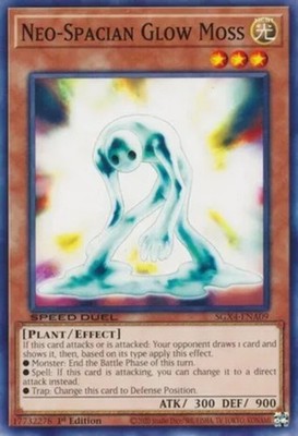Neo-Spacian Glow Moss - SGX4-ENA09 - Common - 1st Edition NM Yugioh Speed Duel G