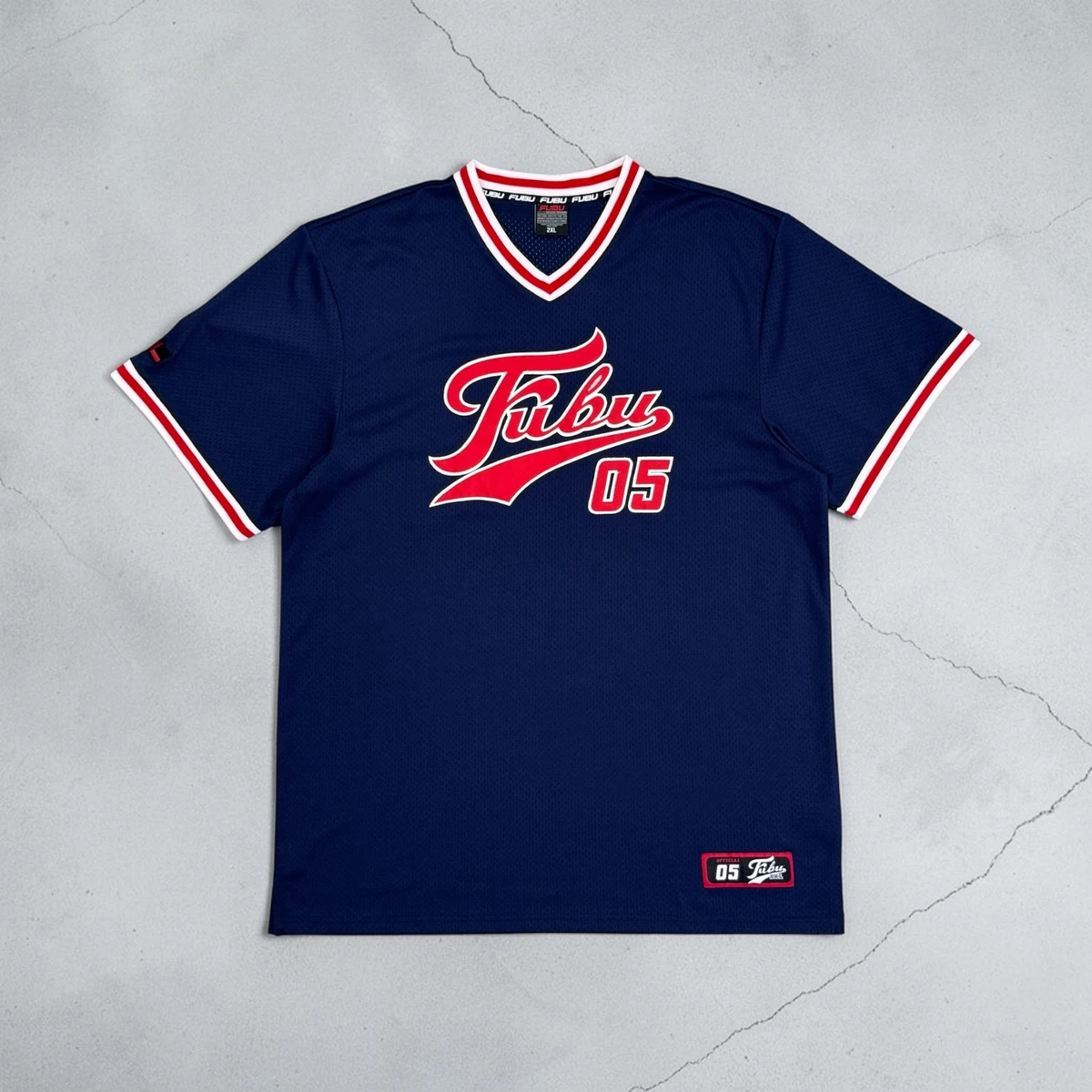 FUBU アメリカンフットボールシャツ 05 XXXL bboy FUBU Jersey Red Activewear Tops for Men | eBay