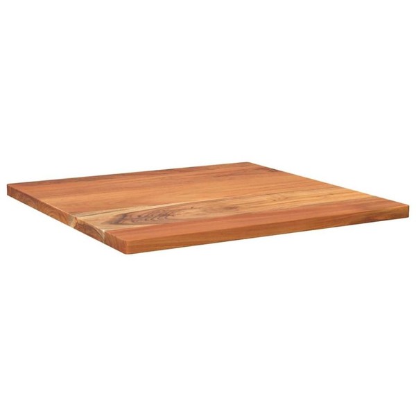 Tischplatte 50X50X2,5 Cm Quadratisch Massivholz Akazie-image