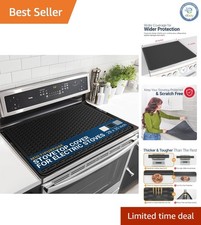 Heat-Resistant Silicone Stove Cover 28 x 20 Inch - Multi-Purpose Kitchen Mat