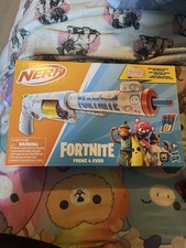 NERF Fortnite Frenz 4 Ever Dart Blaster 6x Darts Epic Games Limited Edition