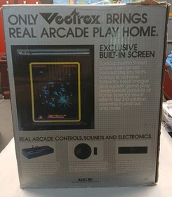 Vintage Vectrex Arcade System Game Console With Games. Tested Working