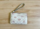 Coach Corner Zip Wristlet In Signature Canvas with Floral Print # CAR20