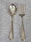 Kirk Stieff Old Maryland Sterling Silver Childs Spoon and Fork No Monogram