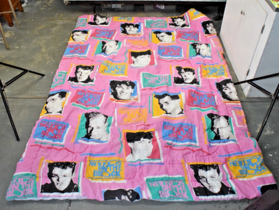 Vintage Bedroom Linen 7 Piece Set 1990 New Kids Block Curtains