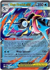 Mega Greninja ex Holo Double Rare ME04: Chaos Rising 022/086 NM