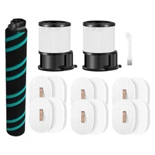 Filter Roller Brush Kit for Shark IP1251 IP3251 Cordless PowerDetect Cleaner