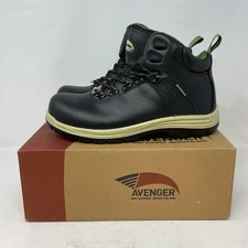 Avenger A7282 Breaker Waterproof Slip Resistant Work & Safety Toe Boots Men's 9