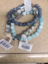 Lot of 3 Fahlo Bracelets No Cards 89664