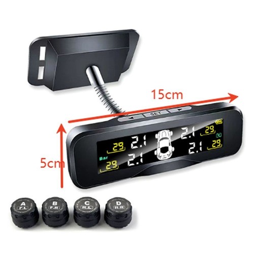Anti-theft Nuts Car Safety Monitoring TPMS With Sensors Adjustable Sensor System - Picture 8 of 9