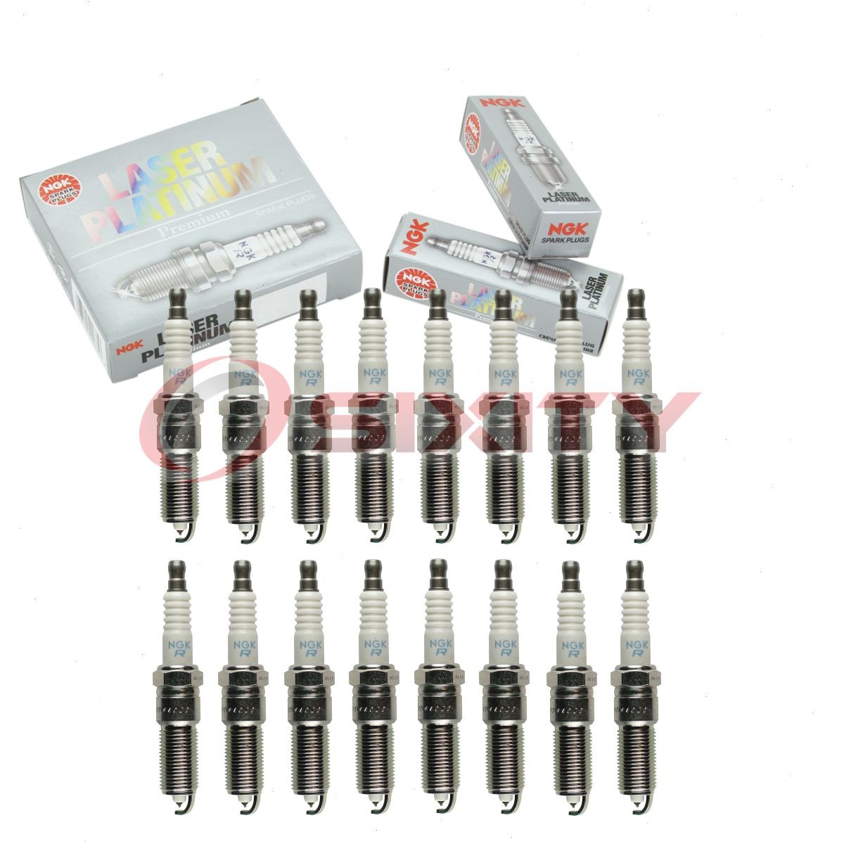 16 pc NGK Laser Platinum Spark Plugs for 2012-2020 Dodge Charger 6.4L V8 jn