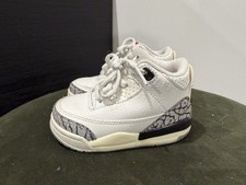 NIke Air Jordan 3 - Retro White Cement DM0968-100 - Size 5C
