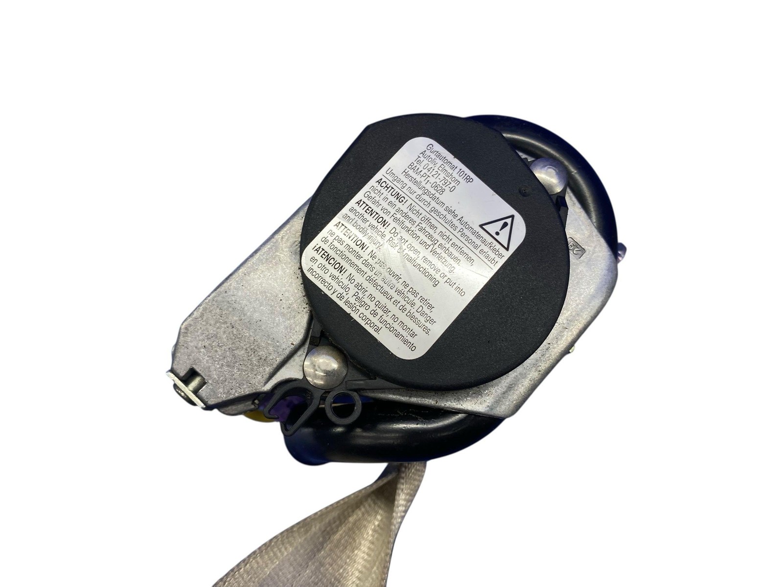 2006-2018 BENTLEY CONTINENTAL GTC SUPERSPORTS REAR LEFT SEAT BELT RETRACTOR ASSY