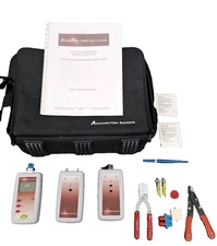 Advanced Fiber OLK51-MM/SM Optical Loss Test Kit – MM/SM – See Photos