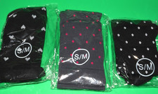 Knee High Size S/M Compression Socks 15-20 mmHg Circulation Support 3 Pairs