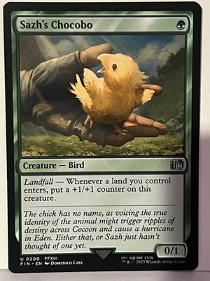 Sazh's Chocobo 200 FINAL FANTASY NM MTG Magic Fast Shipping